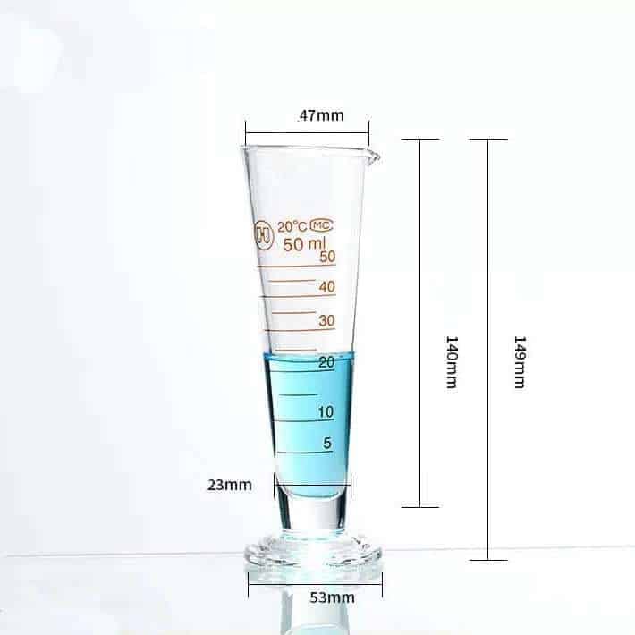 Conical Measuring Beaker, Graduated, 5 ml to 2,000 ml