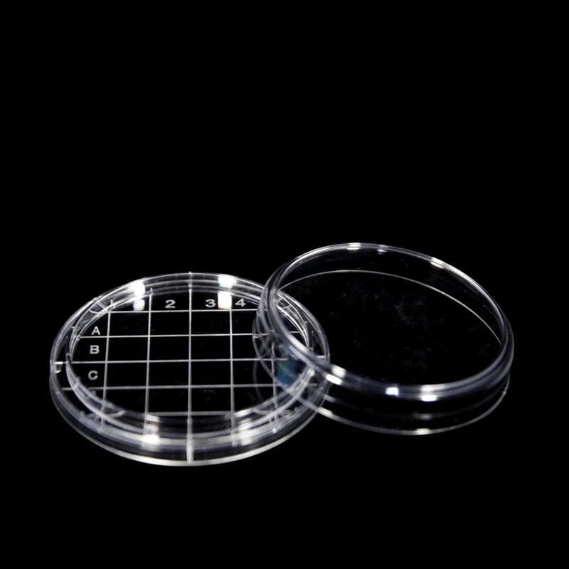 Contact dish, plastic PS, diameter 55 mm, 10 units/pack