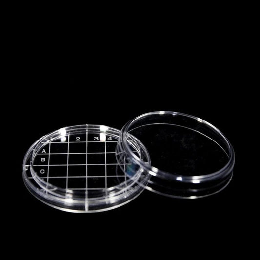 Contact dish, plastic PS, diameter 55 mm, 10 units/pack