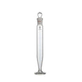 Crow receiver, Measuring Cylinder 100ml acc. to Groh with Glass Stopper, Borosilicate 3.3