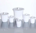 Crucible with cover, PTFE, 20 ml to 250 ml