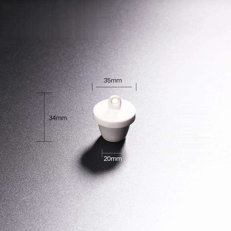 Porcelain Crucible with Cover, Capacity 5 to 300 ml