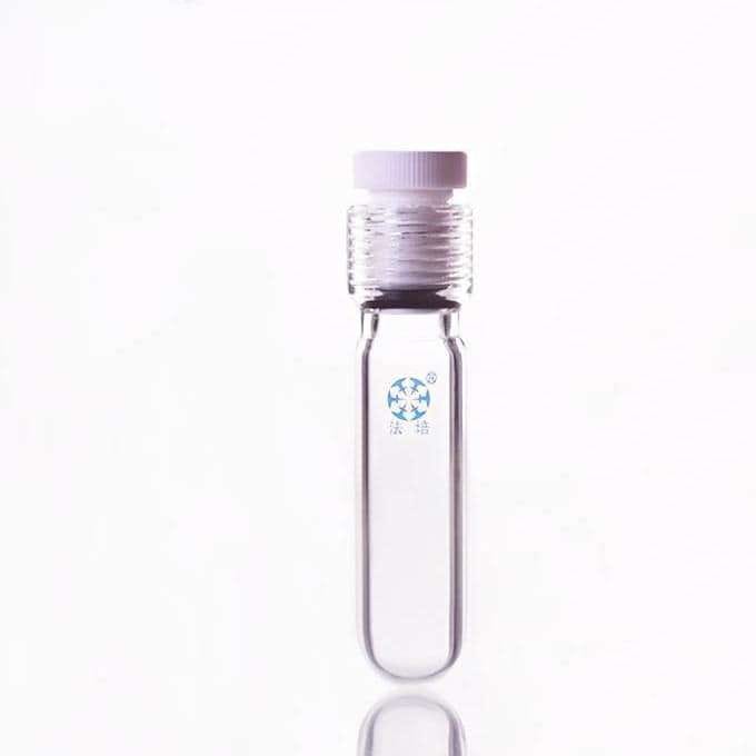 Cylindrical pressure vessel, capacity 15 to 150 ml