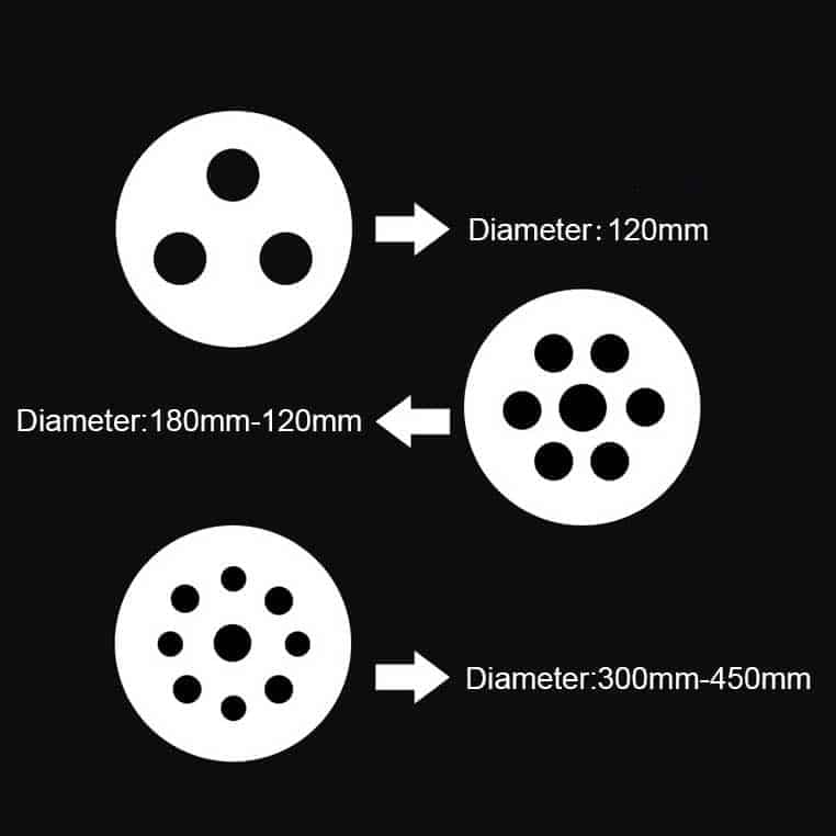 Desiccator Plate, Porcelain, Multiple Sizes