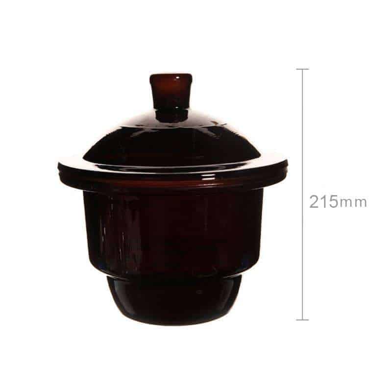 Desiccator, Brown glass