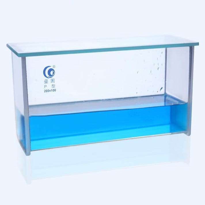 Developing chambers for TLC, welded, size 100 x 100 mm to 200 x 200 mm