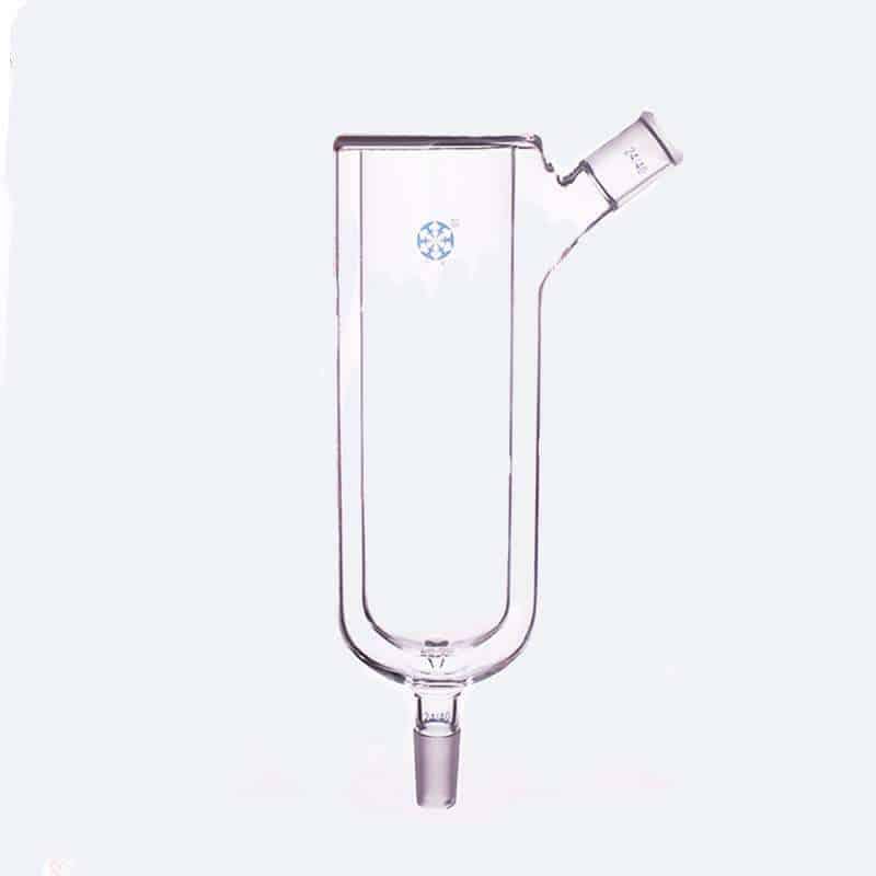 Dewar condenser with joint on sidearm
