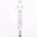 Dimroth condenser with joint, length 200 mm to 500 mm.