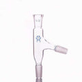 Distilling adapter with 75° side tube and joint
