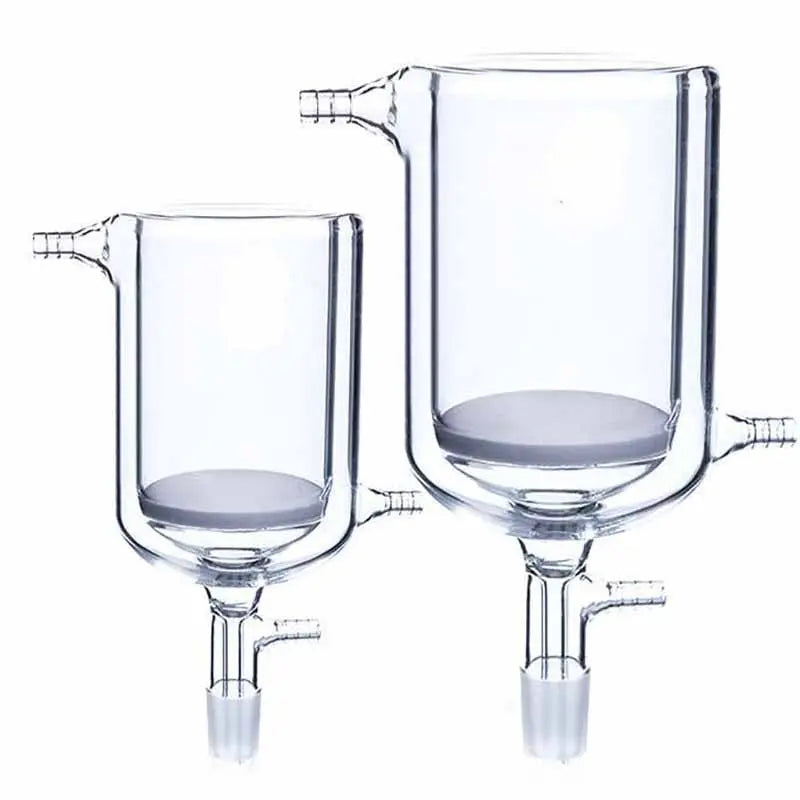 Double jacketed nutsche filter with frit and joint, 2.000 ml to 5.000 ml