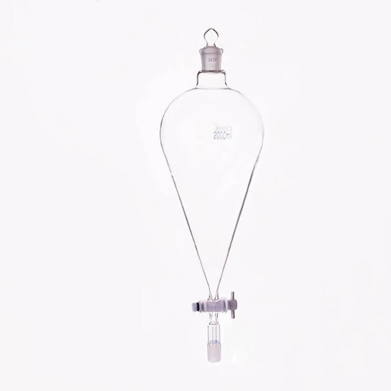 Dropping Funnel with PTFE Stopcock, Dual Joints, 10 to 20000 ml