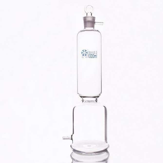 Drying tower acc. to Fresenius, with stopper, 250 ml to 5.000 ml