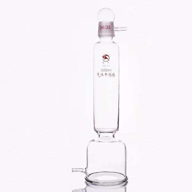 Drying tower, with stopper, 250 ml to 5.000 ml