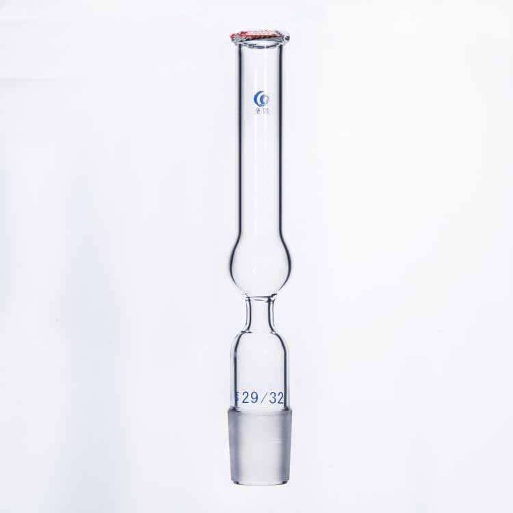 Drying tube with joint, straight