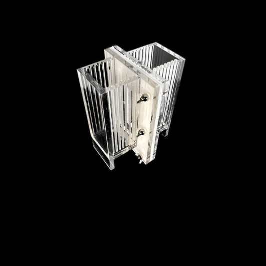 Dual chamber H-cell electrochemical reactor for Wastewater treatment, capacity 400 to 800 ml