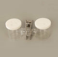 Dual chamber H-cell membrane electrochemical reactor, capacity 50 to 500 ml, Not Sealed