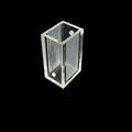 Electrochemical reactor with in/outlet for Wastewater treatment, capacity 300 to 1000 ml