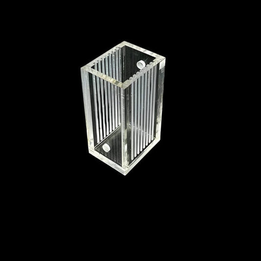 Electrochemical reactor with in/outlet for Wastewater treatment, capacity 300 to 1000 ml