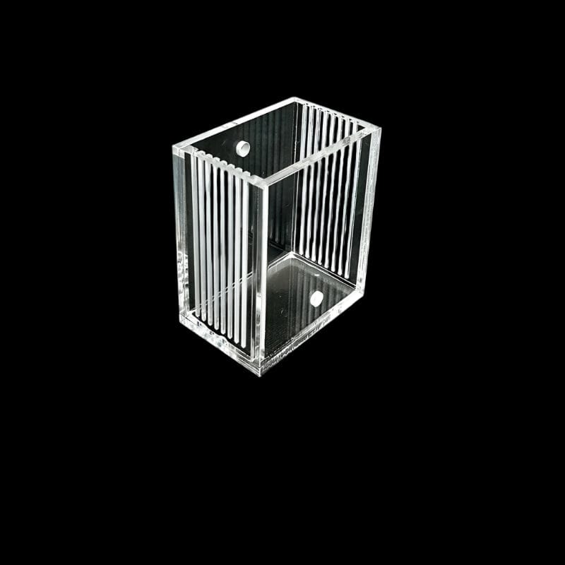 Electrochemical reactor with in/outlet for Wastewater treatment, capacity 300 to 1000 ml