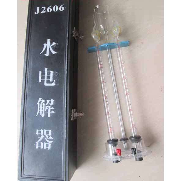 Electrolysis apparatus acc. to Hoffmann, capacity 60 ml