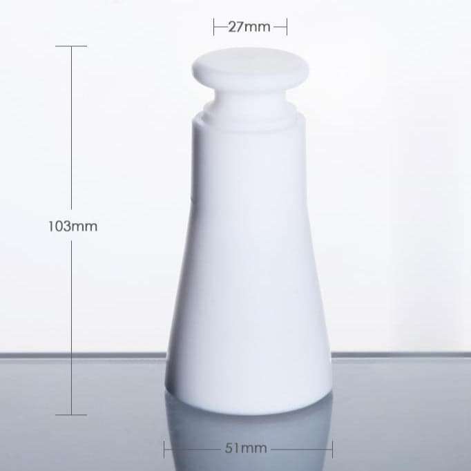 Erlenmeyer flask with stopper, PTFE, 50 ml to 250 ml