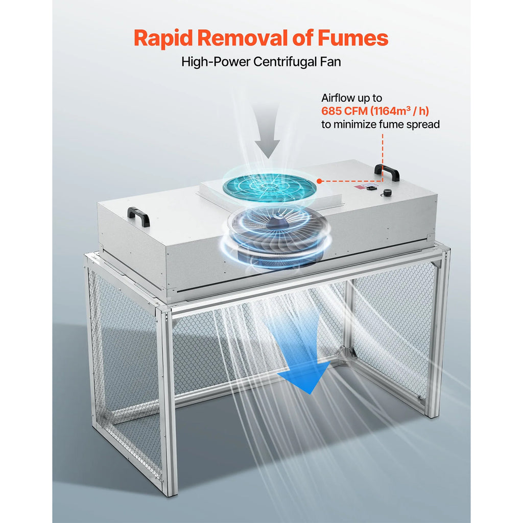 Laminar Flow Hood, Meets Class 100/ISO 5 Clean Room Standards, for Laboratory