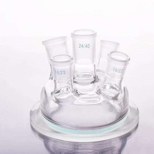 Five-necked reaction head, flange diameter DN 100 to DN 200