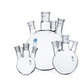 Four-necked round-bottom flask, bevelled side necks, 250 ml to 20.000 ml