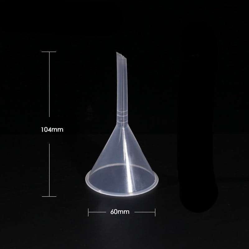 Funnel, Plastic PP, Diameter 50 to 100 mm