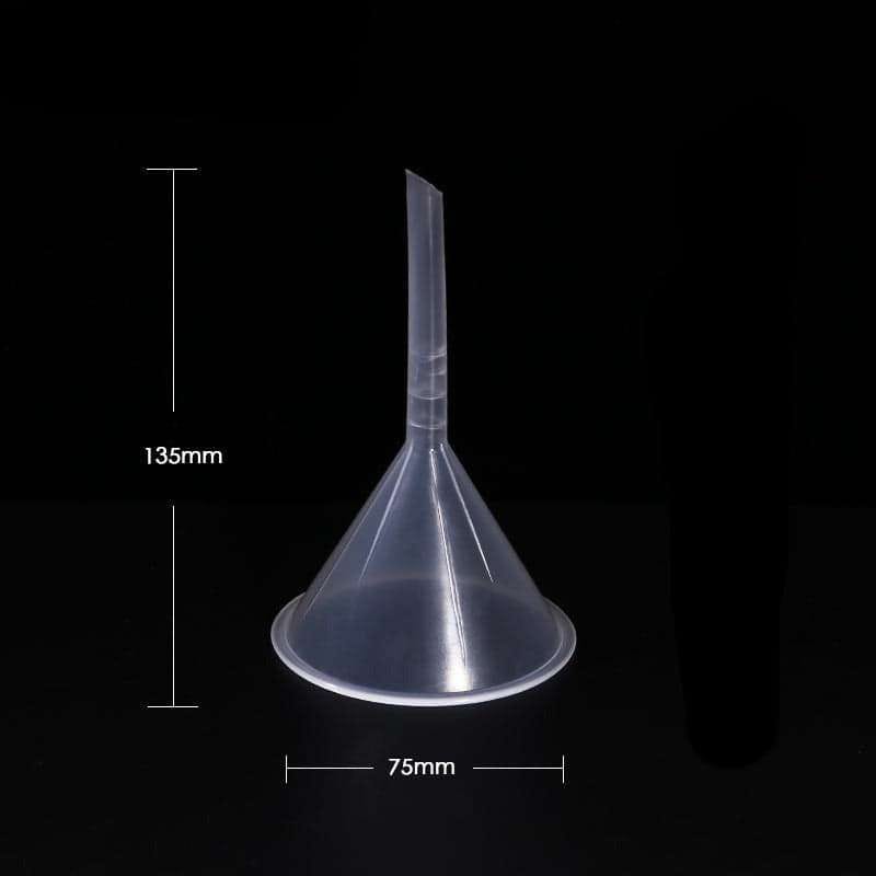 Funnel, Plastic PP, Diameter 50 to 100 mm