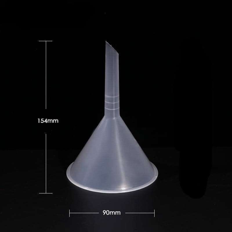Funnel, Plastic PP, Diameter 50 to 100 mm