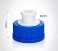 GL45 Screw cap with PTFE joint adapter
