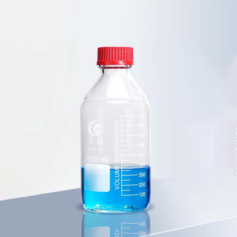 GL45 Screw top bottle, Clear Glass Reagent Bottle, 100 ml to 20000 ml