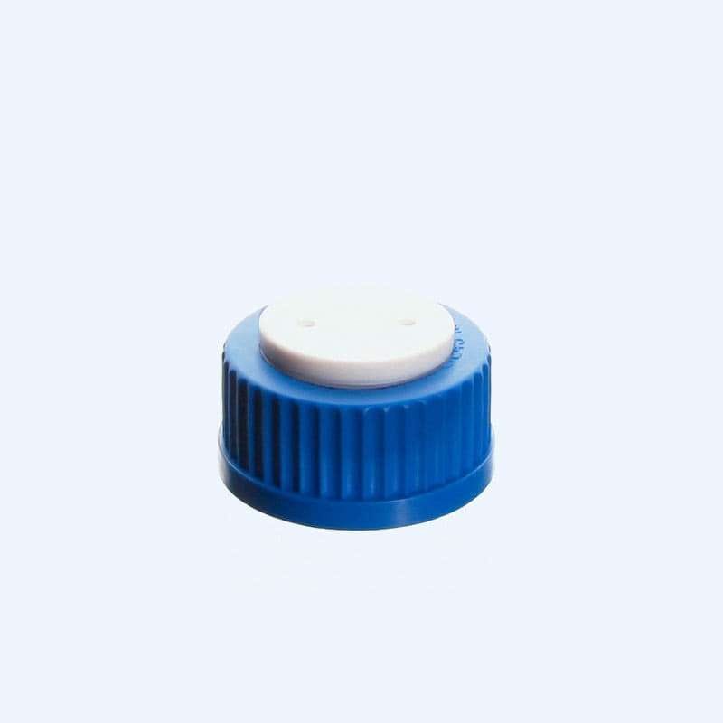 GL45 screw cap without stopcocks for HPLC bottles