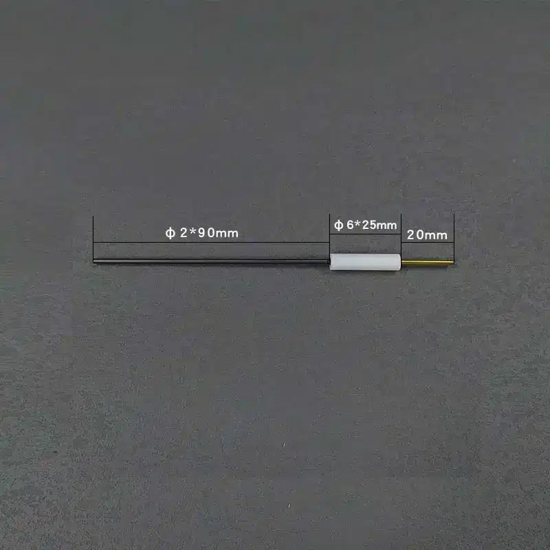 Graphite rod working electrodes with PTFE rod