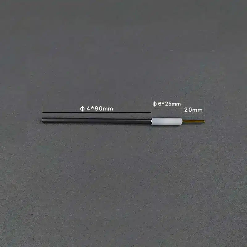 Graphite rod working electrodes with PTFE rod
