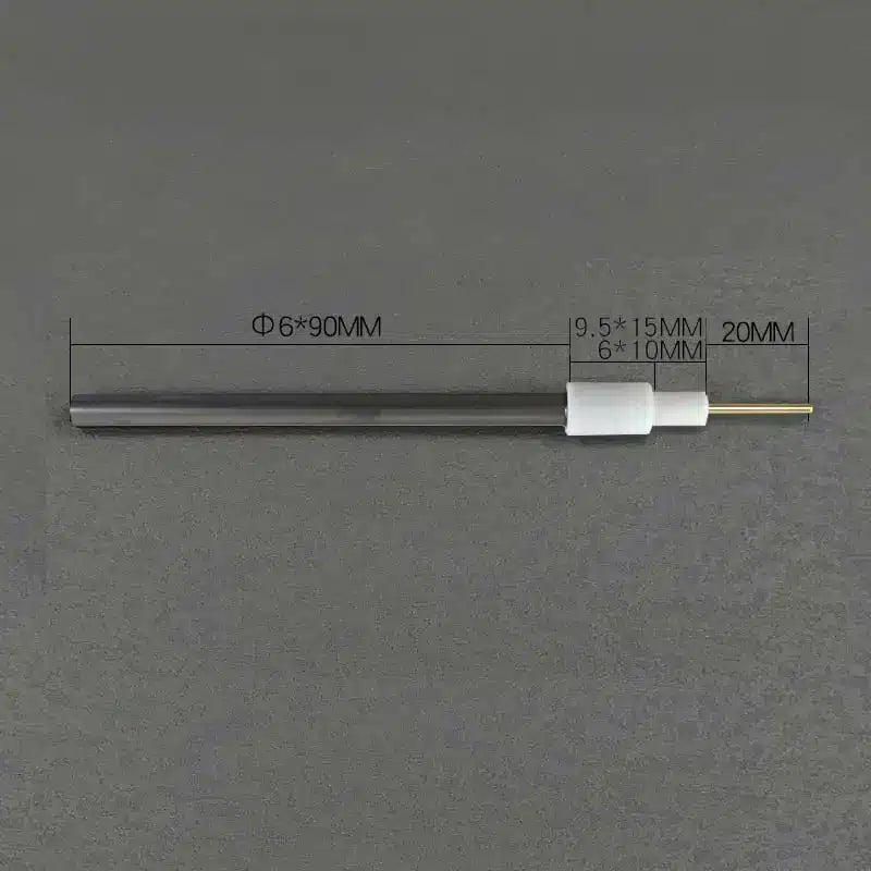 Graphite rod working electrodes with PTFE rod