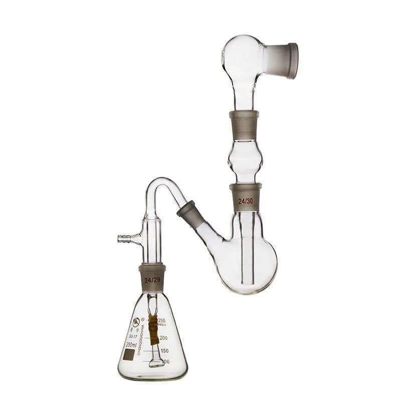 Glass twin impinger apparatus