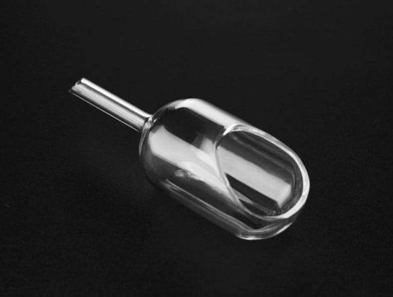 Glass weighing boat