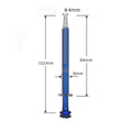 Glass Syringe with Scale, 1 ml to 100 ml, OD 4mm Tip, Non-Medical Use