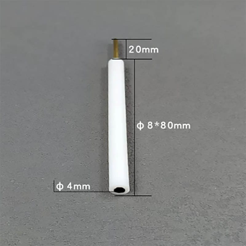 Glassy carbon disc working electrodes with PTFE rod