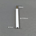 Glassy carbon disc working electrodes with PTFE rod