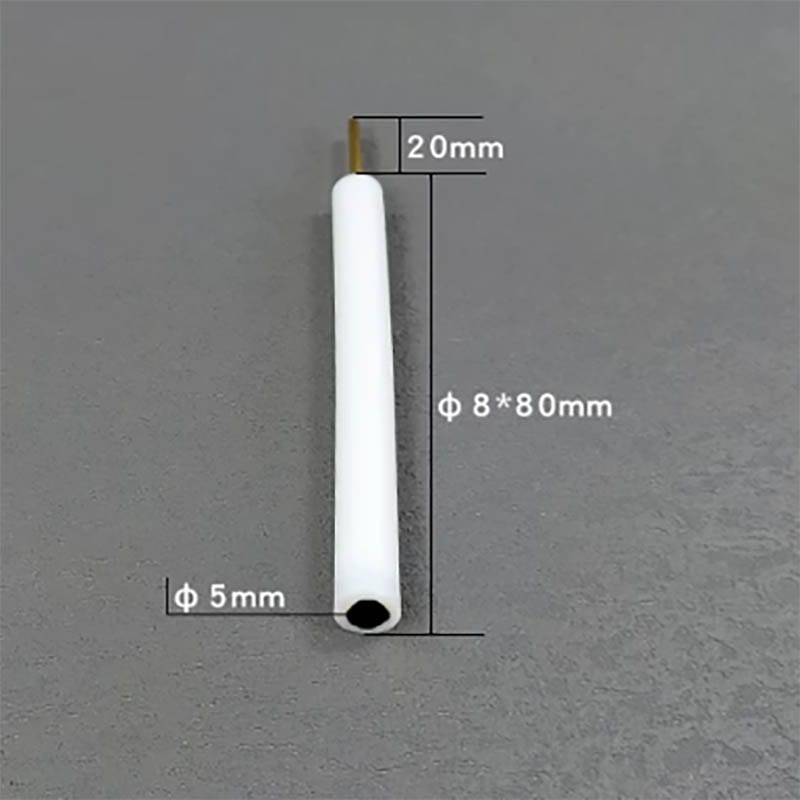 Glassy carbon disc working electrodes with PTFE rod