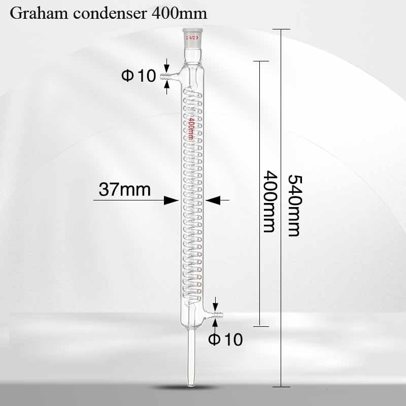 Kjeldahl Distillation apparatus Kit with Graham Condenser, 250-1.000 ml, include stand & heating