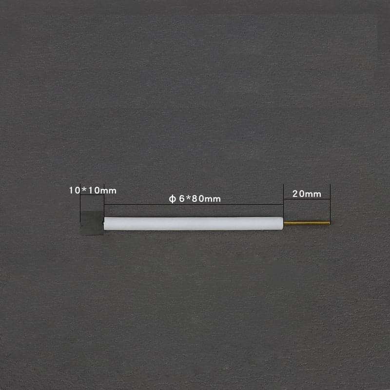 Graphite plate working electrodes with PTFE rod