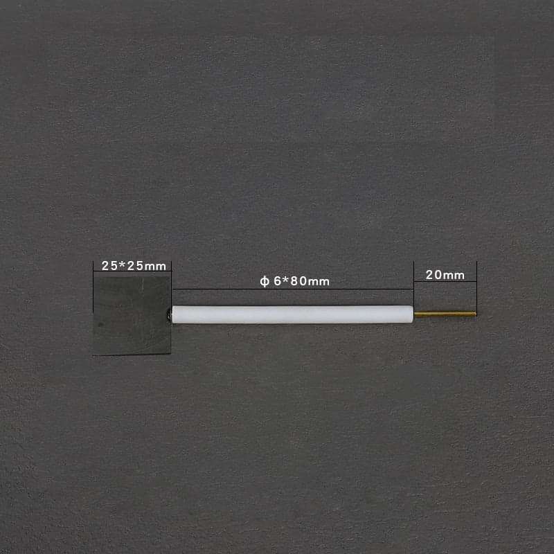 Graphite plate working electrodes with PTFE rod