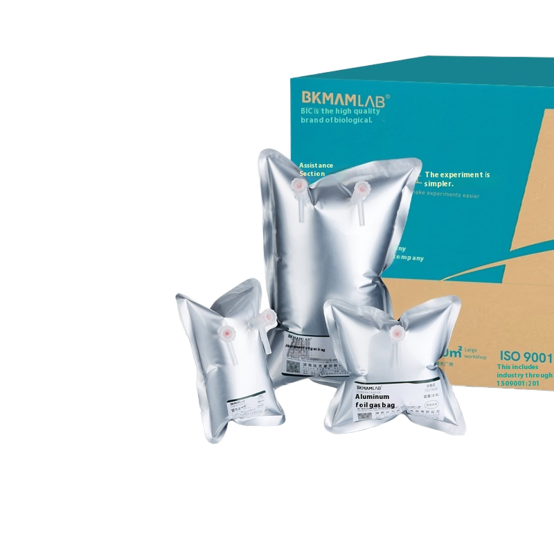Single Double Valve Gas Collection Bag 0.1-15l Biological Aluminum Foil Laboratory Gas Bag Whole Box