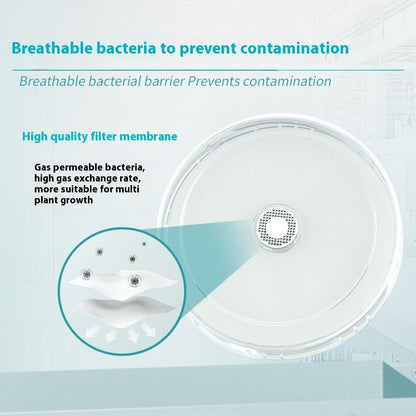 High-temperature Resistant High-pressure Wide Mouth Glass Bottle For Yogurt Strain Plant Tissue Cult