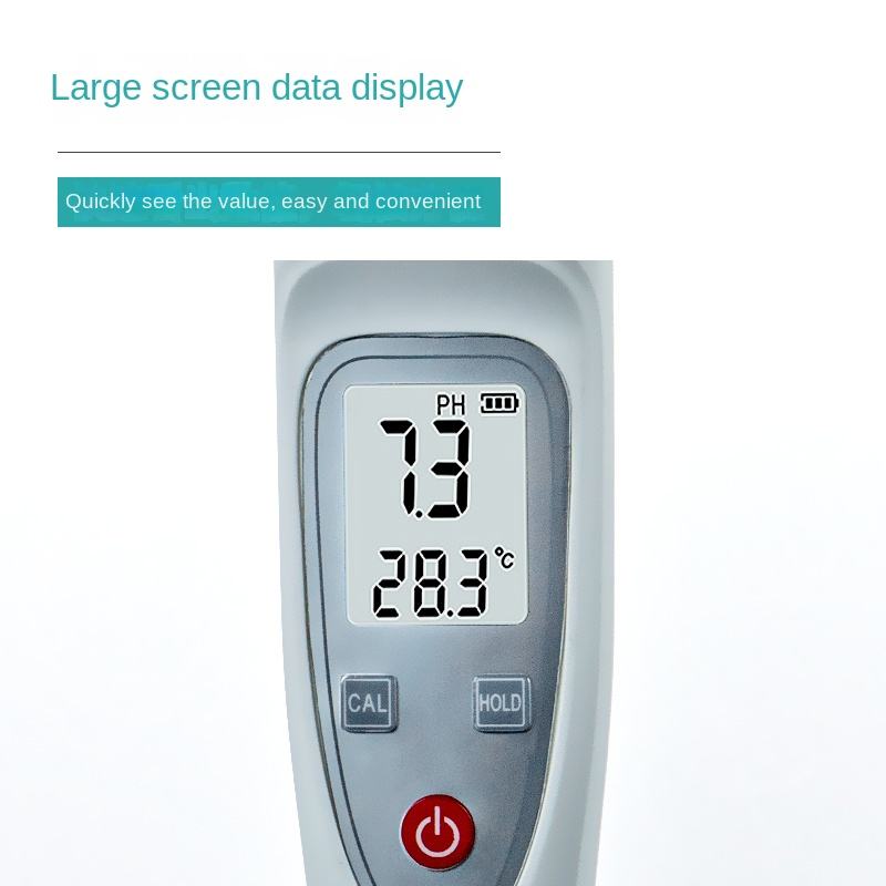 Portable Digital pH Meter Pen Biological Quality Tester for Laboratory OEM OBM Customized Support pH
