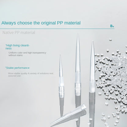 Bio-Low Adsorption Disposable Sterile PP Pipette Tip Boxed Bag Sterilization 200l 1250